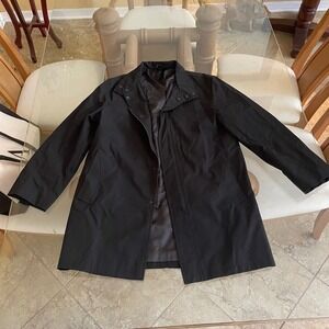 Murphy Hartelius Uniforms Black‎ Rain Coat Small Womenswear Outerwear